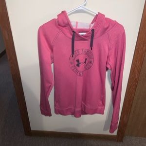 Under Armour light pink sweatshirt
